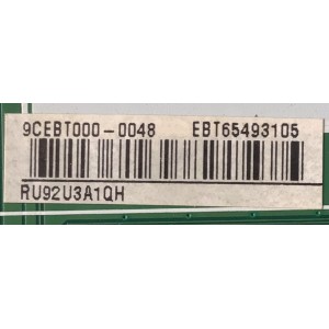 KIT DE TARJETAS PARA TV LG / NUMERO DE PARTE MAIN EBT65493105 / EAX67872805(1.1) / NUMERO DE PARTE FUENTE EAY64948701 / EAX67865201(1.6) / PANEL NC550DGG AAGX1 / DISPLAY LC550DGJ(SL)(A1) / MODELO 55UK6090PUA.BUSWLOR